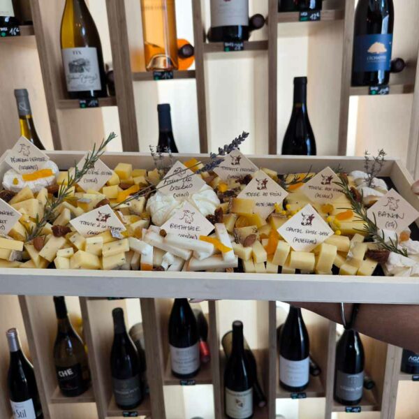 Cave la Petite Reine à Bédoin : Plateau 100% Fromages
