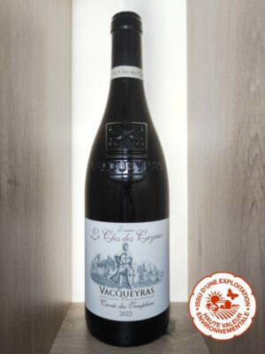 Le Clos des Cazaux - Cuvée des Templiers - Vacqueyras Rouge 2022
