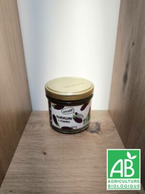Local en Bocal - Tartinade végétale "Aubergine - 5 poivres" (100g)