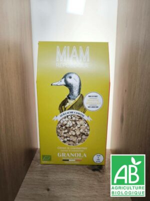 Miam République - Granola Sucré "Guillaume Canette" (190g)