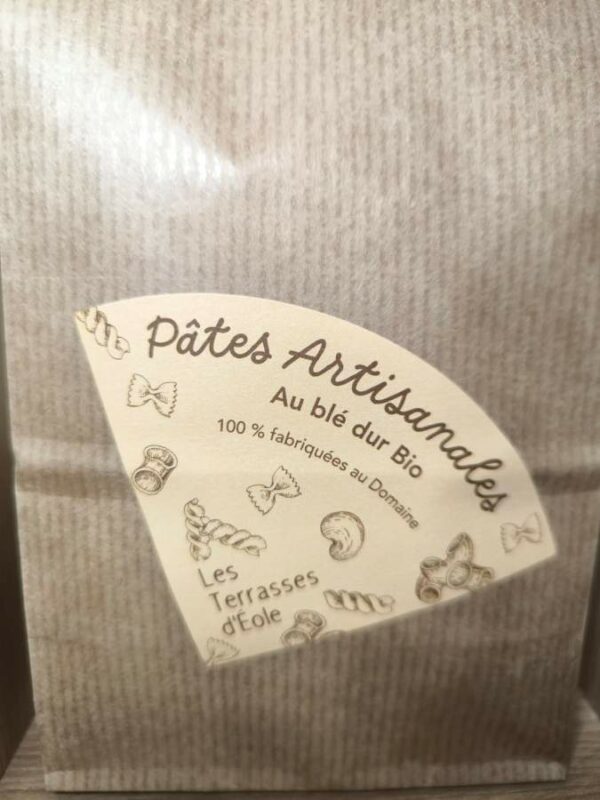 Les Terrasses d'Eole - Pâtes semi-complètes en sachet (250g) – Image 2