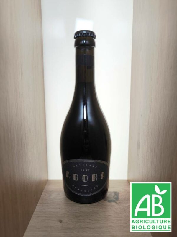 Agora Artisans Brasseurs - Agora - Bière Noire Stout (33cL) – Image 2