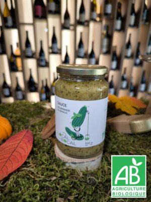 Local en Bocal - Sauce Gourmade Bio "Courgette - Basilic" (320g)