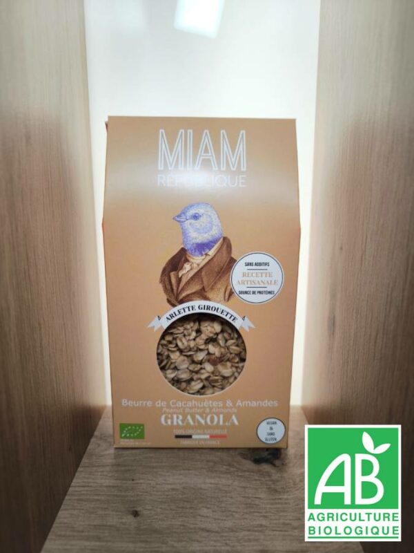 Miam République - Granola Sucré "Arlette Girouette" (190g)